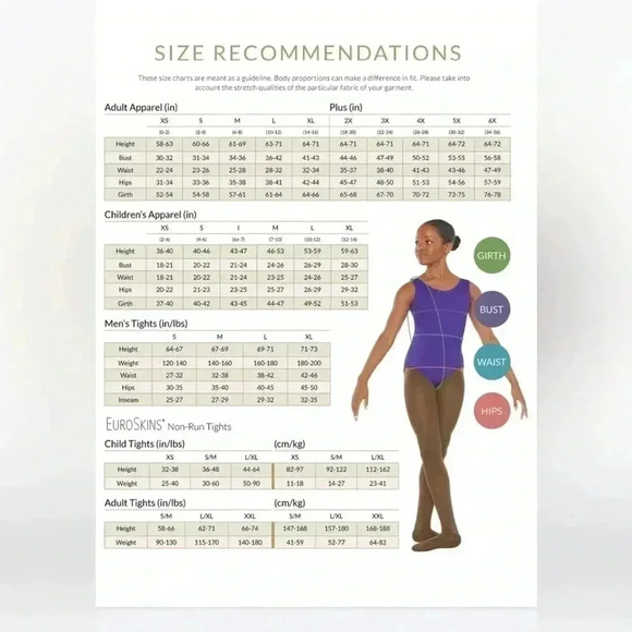 Eurotard Girls Leotard Beige EUC - Picture 4 of 5